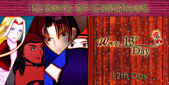 Header for the interviews conducted by War: 13th Day, English visual novel game and otome.