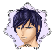 Angry Blake from free English otome, 2 Minutes for Roughing.
